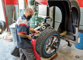 Tyre and Rim Assembly, Disassembly, and Balancing